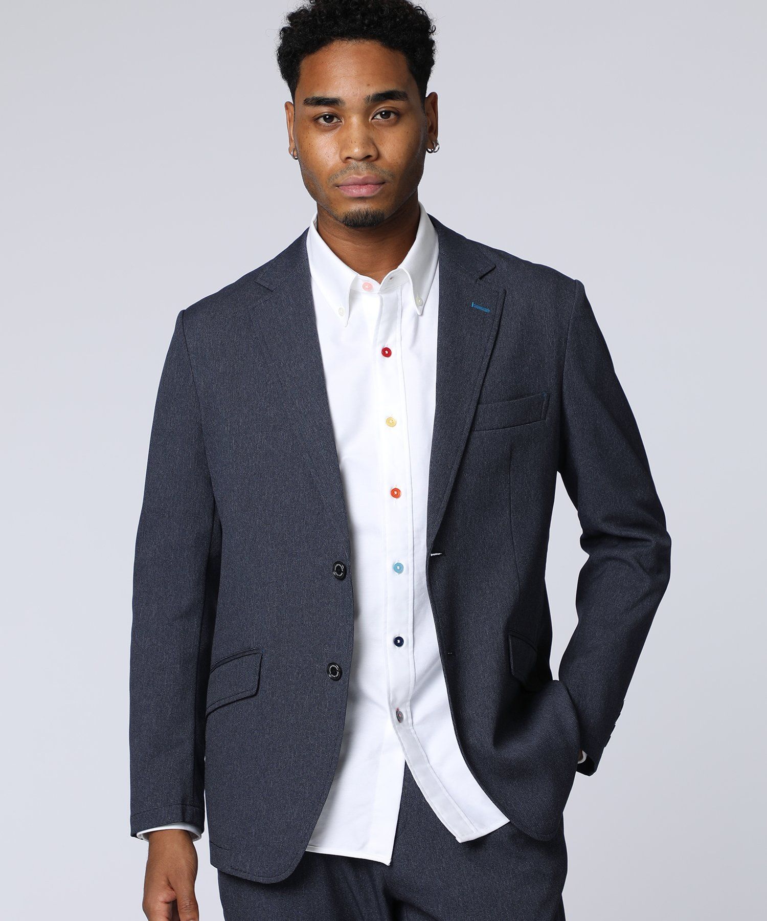 ツイルセットアップ パウダリーツイルセットアップシリーズ ダブル