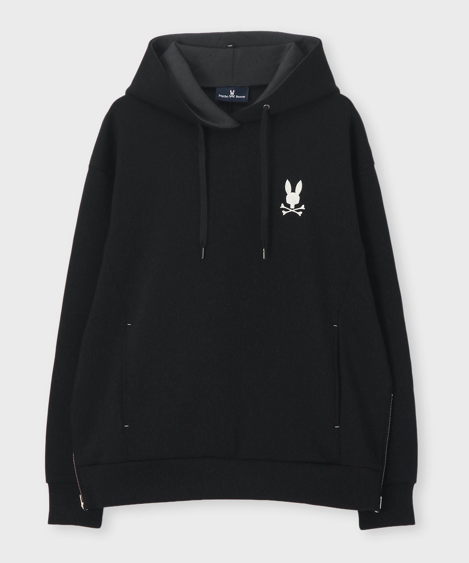 ま*り様 サイコバニー / ダブルZIP バックロゴ フーディー パーカー 未使 ダブルフェイスサイドジップパーカ｜Psycho Bunny｜サイコバニー 公式