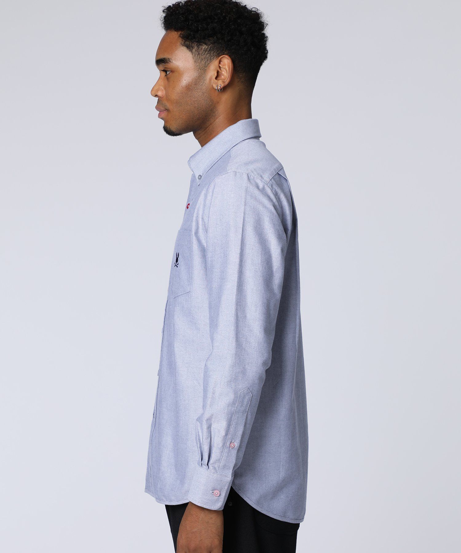 NONSENSE様 マルチカラーボタン オックスフォードシャツ｜Psycho Bunny