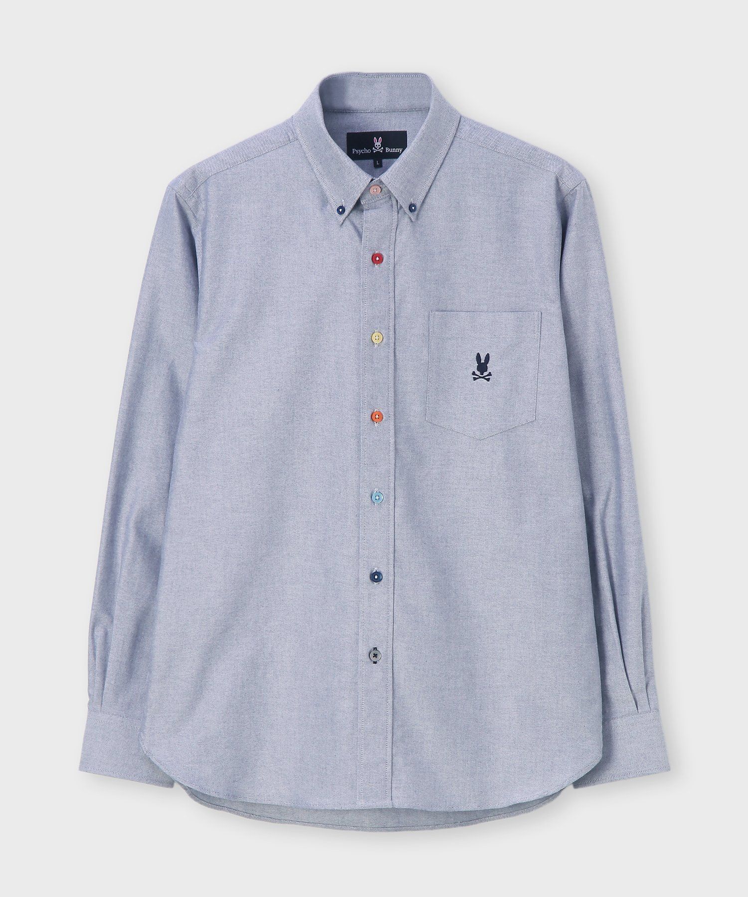 NONSENSE様 マルチカラーボタン オックスフォードシャツ｜Psycho Bunny