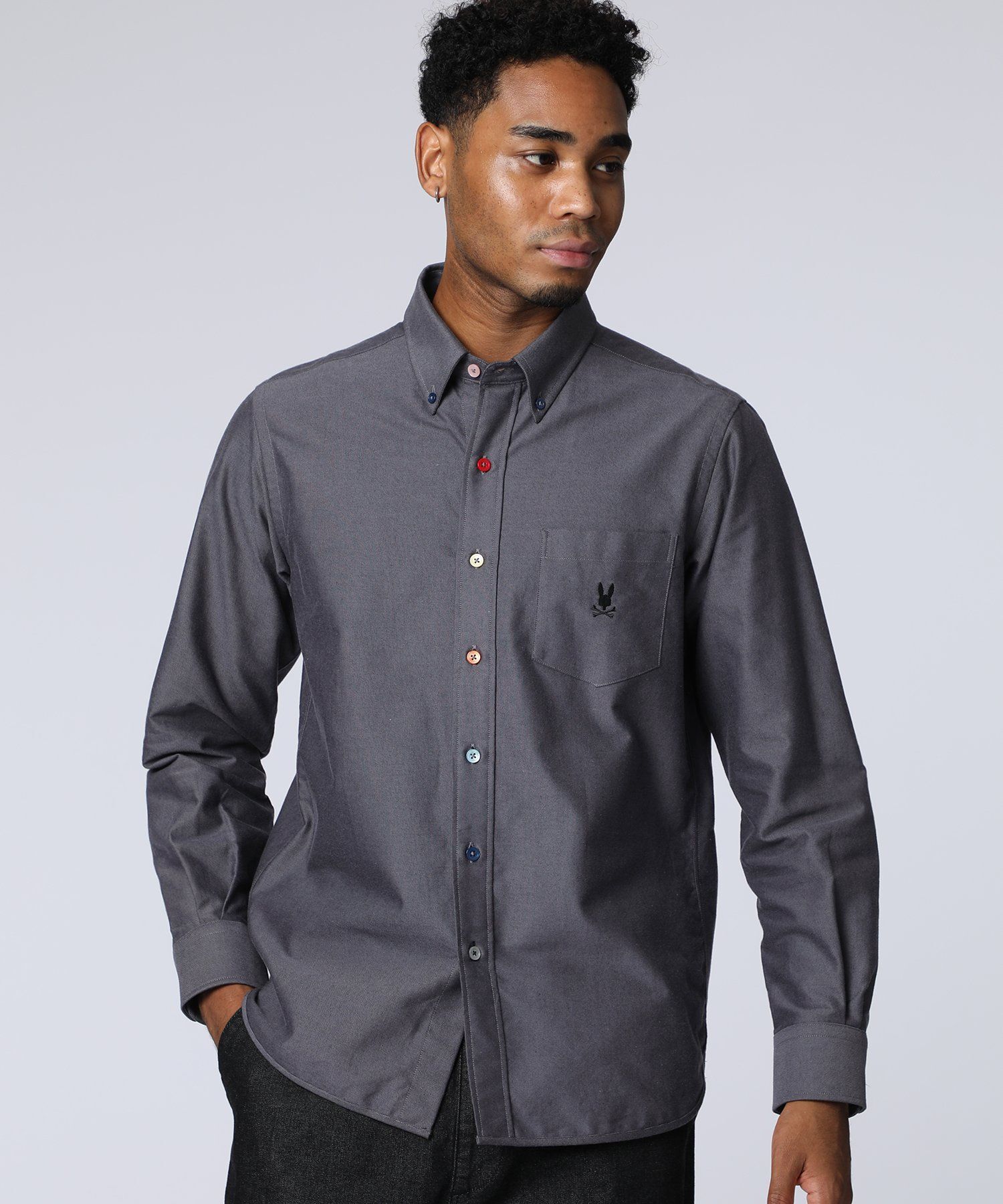 マルチカラーボタン オックスフォードシャツ｜Psycho Bunny｜サイコ