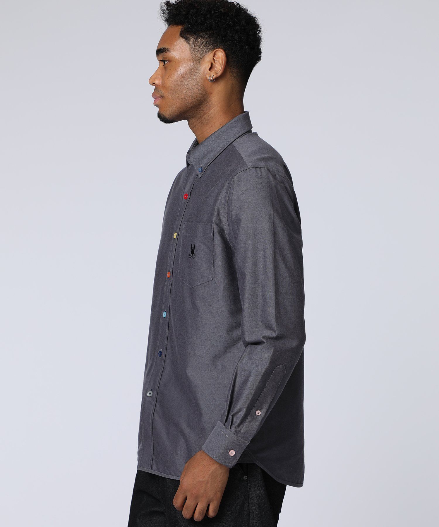 マルチカラーボタン オックスフォードシャツ｜Psycho Bunny