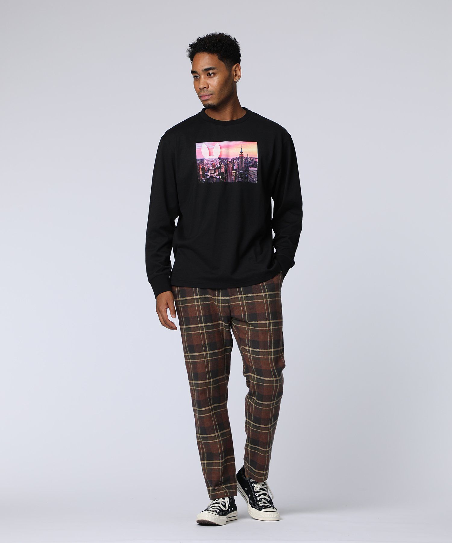 ポケットバニーチェックパンツ｜Psycho Bunny｜サイコバニー