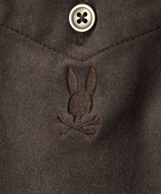 トナカイスウェード カジュアルシャツ