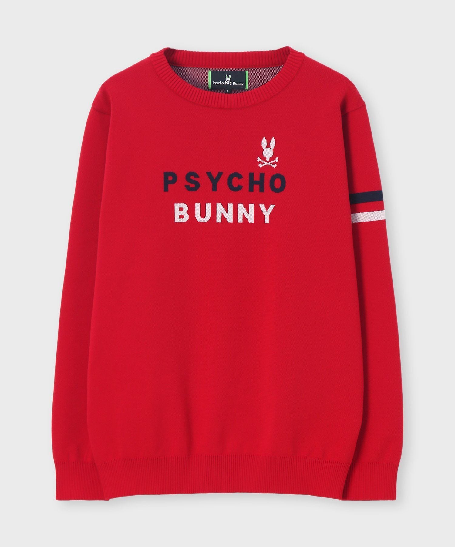 GOLF]トリコロール ジャガードニット｜Psycho Bunny｜サイコバニー