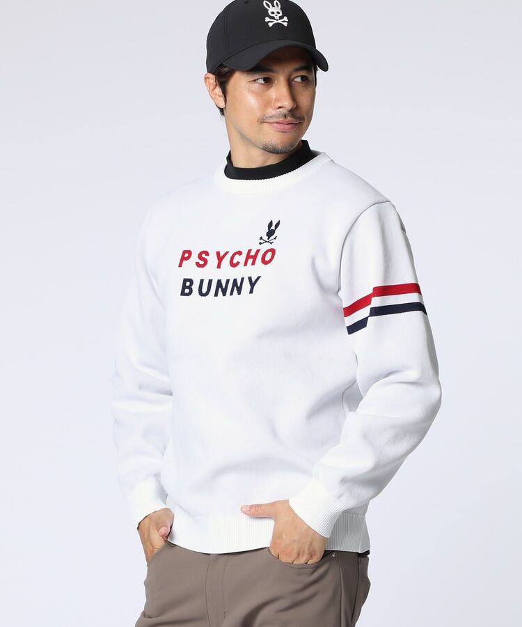 GOLF]トリコロール ジャガードニット｜Psycho Bunny｜サイコバニー
