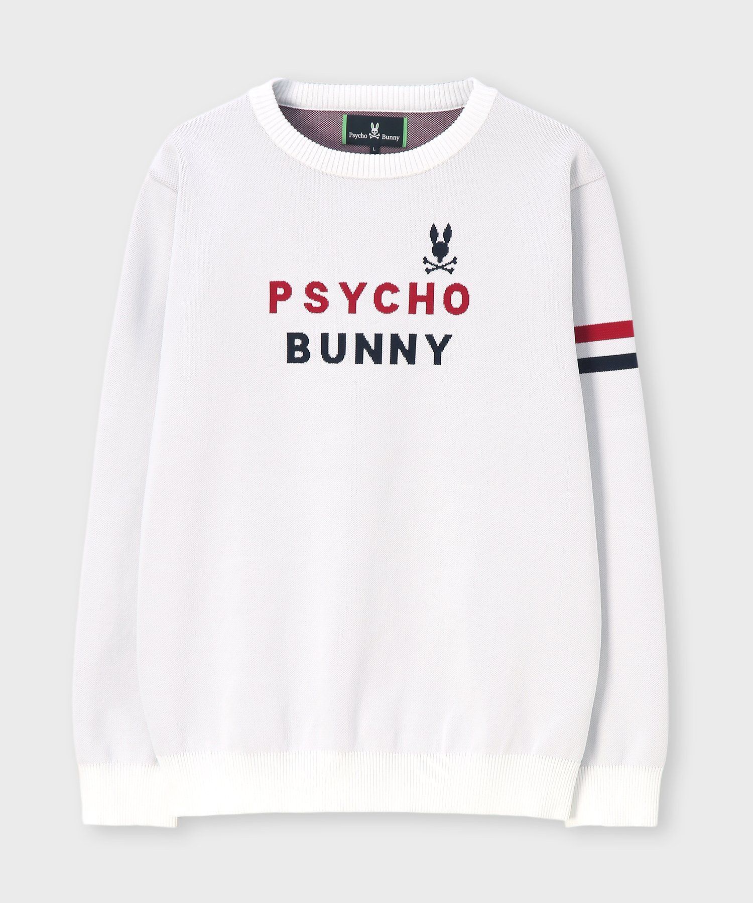 GOLF]トリコロール ジャガードニット｜Psycho Bunny｜サイコバニー