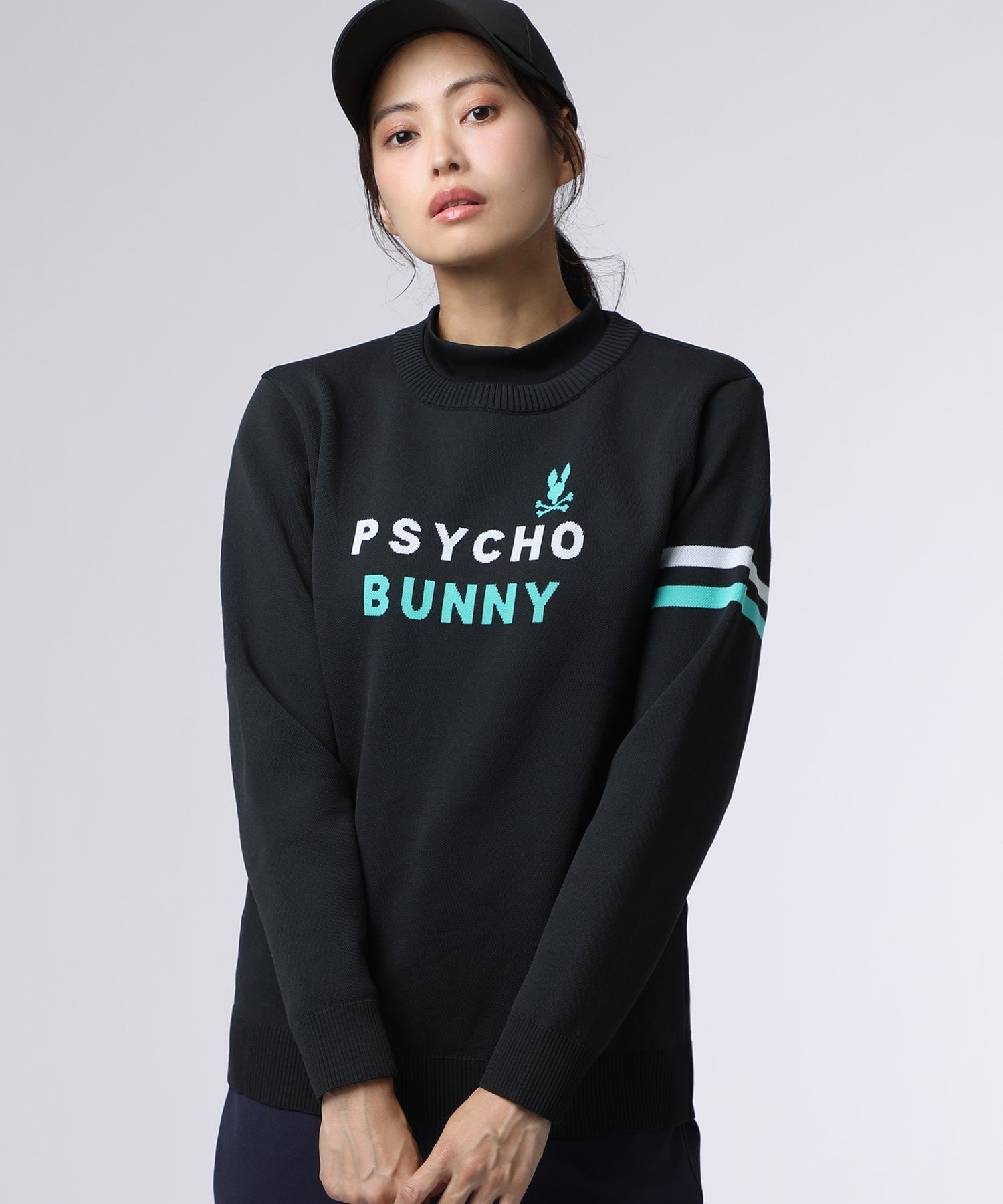 GOLF][WOMEN]トリコロール ジャガードニット｜Psycho Bunny｜サイコ