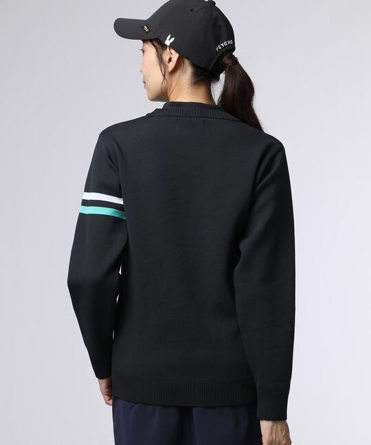 [GOLF][WOMEN]トリコロール ジャガードニット