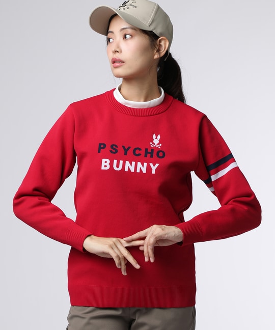 [GOLF][WOMEN]トリコロール ジャガードニット