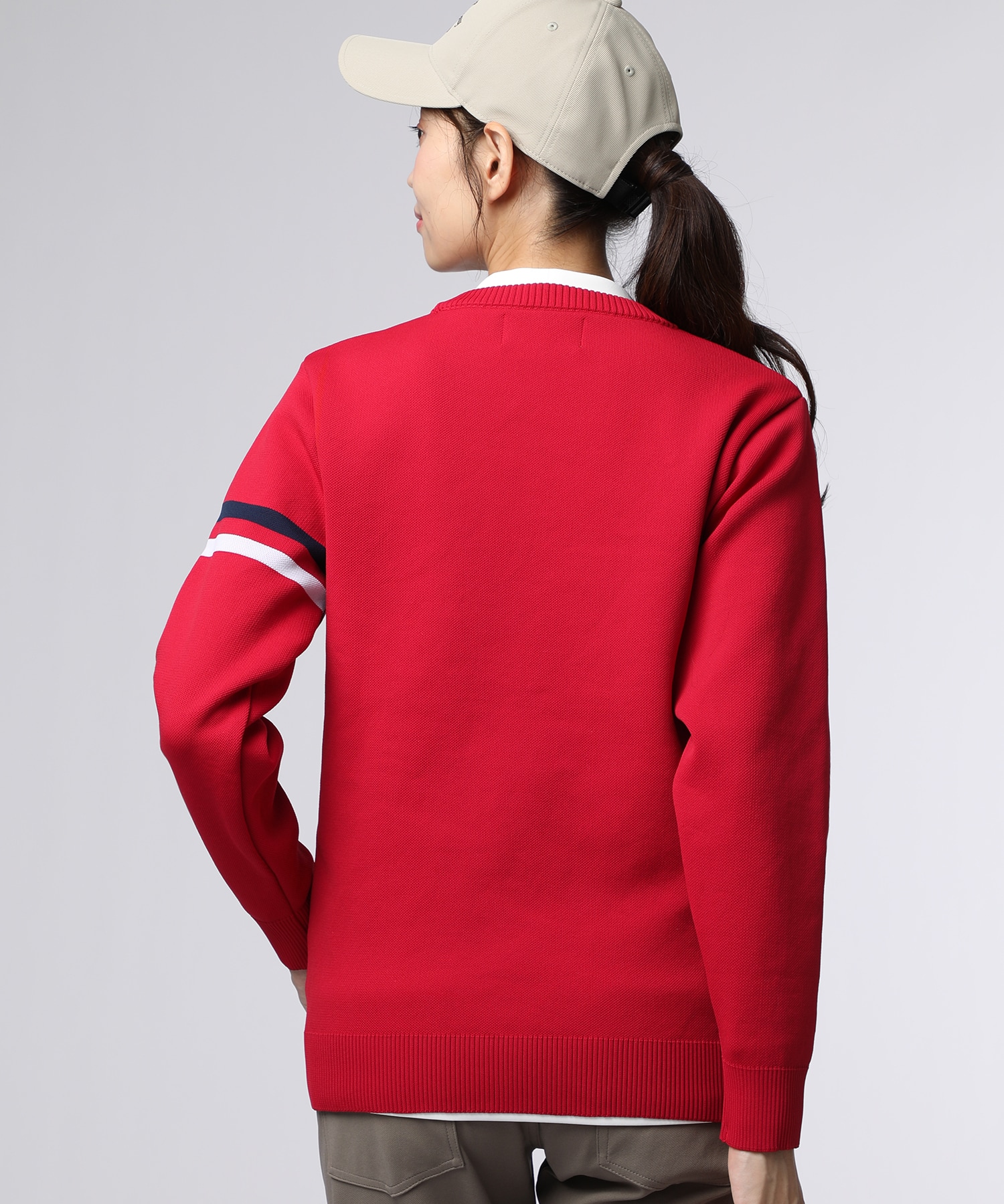 GOLF][WOMEN]トリコロール ジャガードニット｜Psycho Bunny｜サイコ