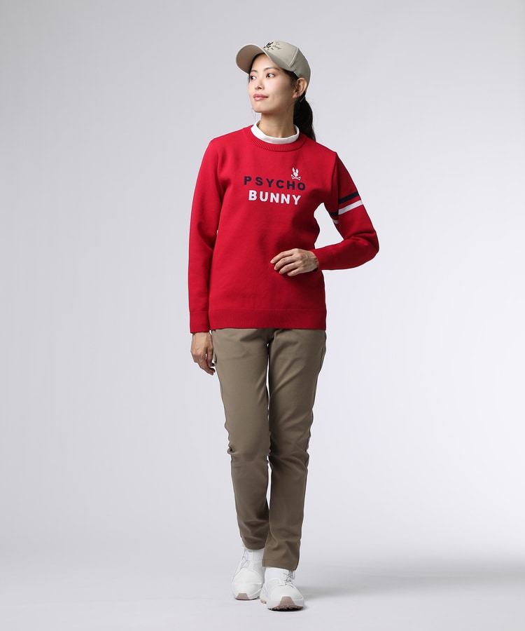 GOLF][WOMEN]トリコロール ジャガードニット｜Psycho Bunny｜サイコ