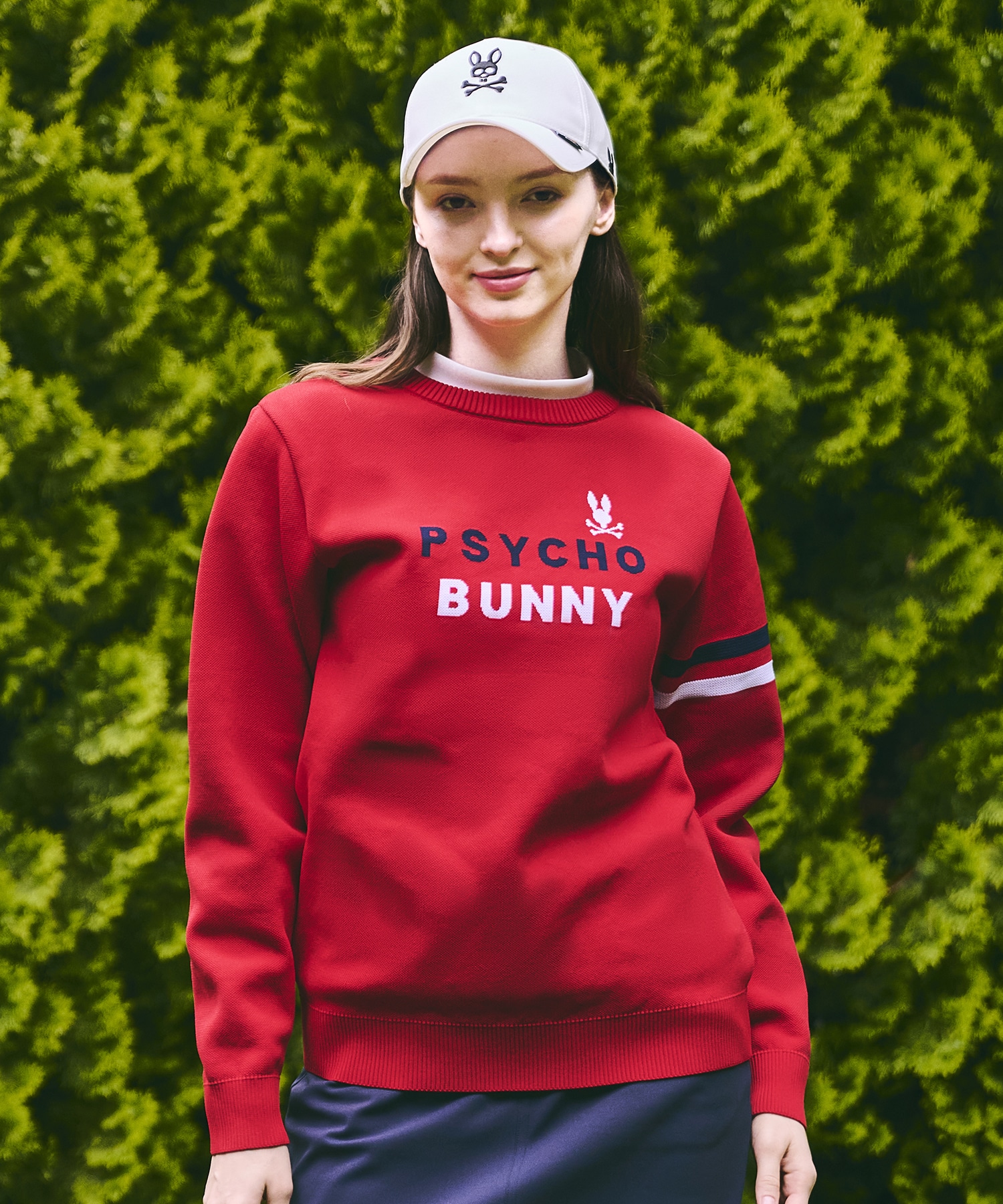 GOLF][WOMEN]トリコロール ジャガードニット｜Psycho Bunny｜サイコ