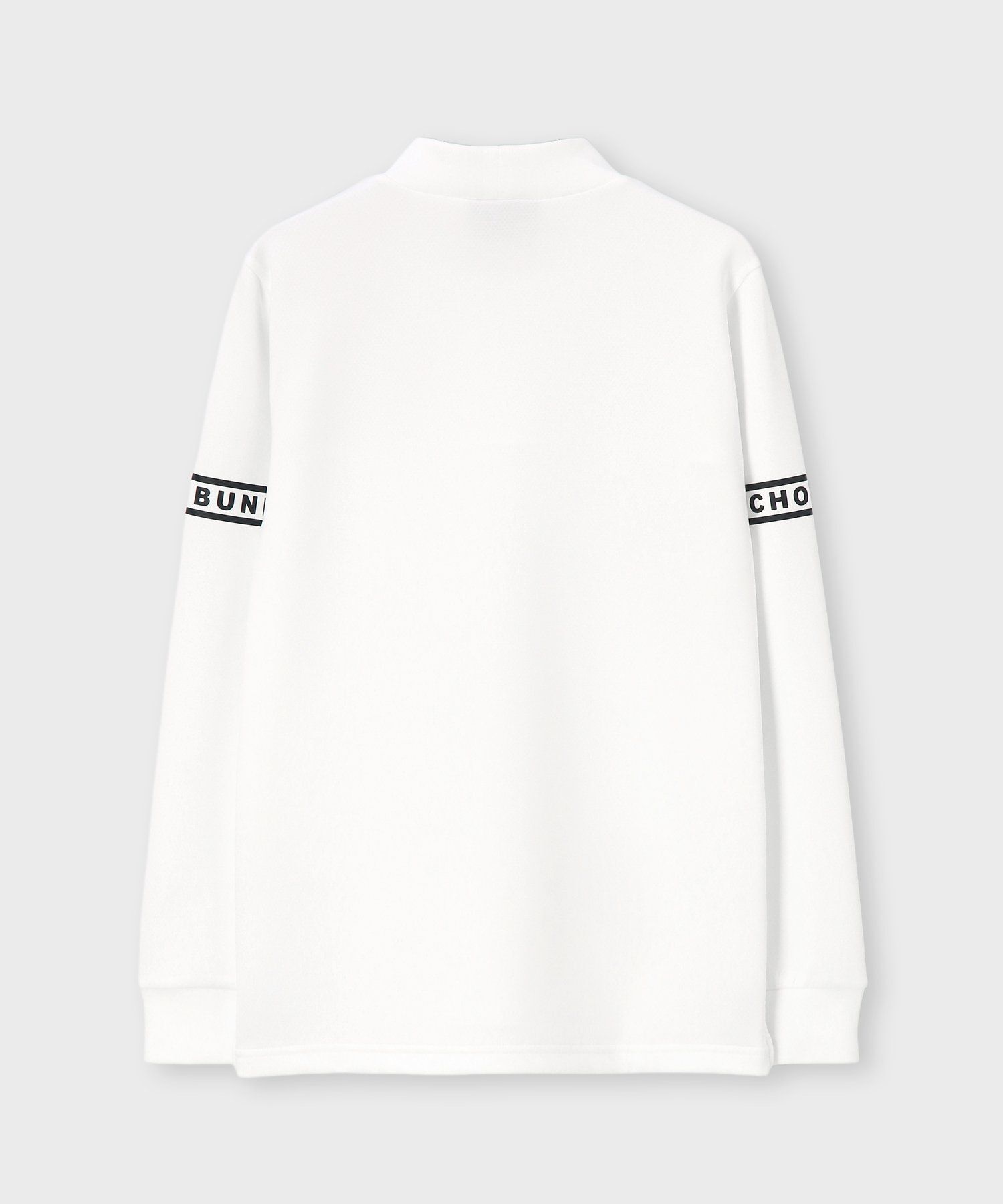 GOLF][WOMEN]ラインスリーブロゴ モックネックTシャツ｜Psycho Bunny