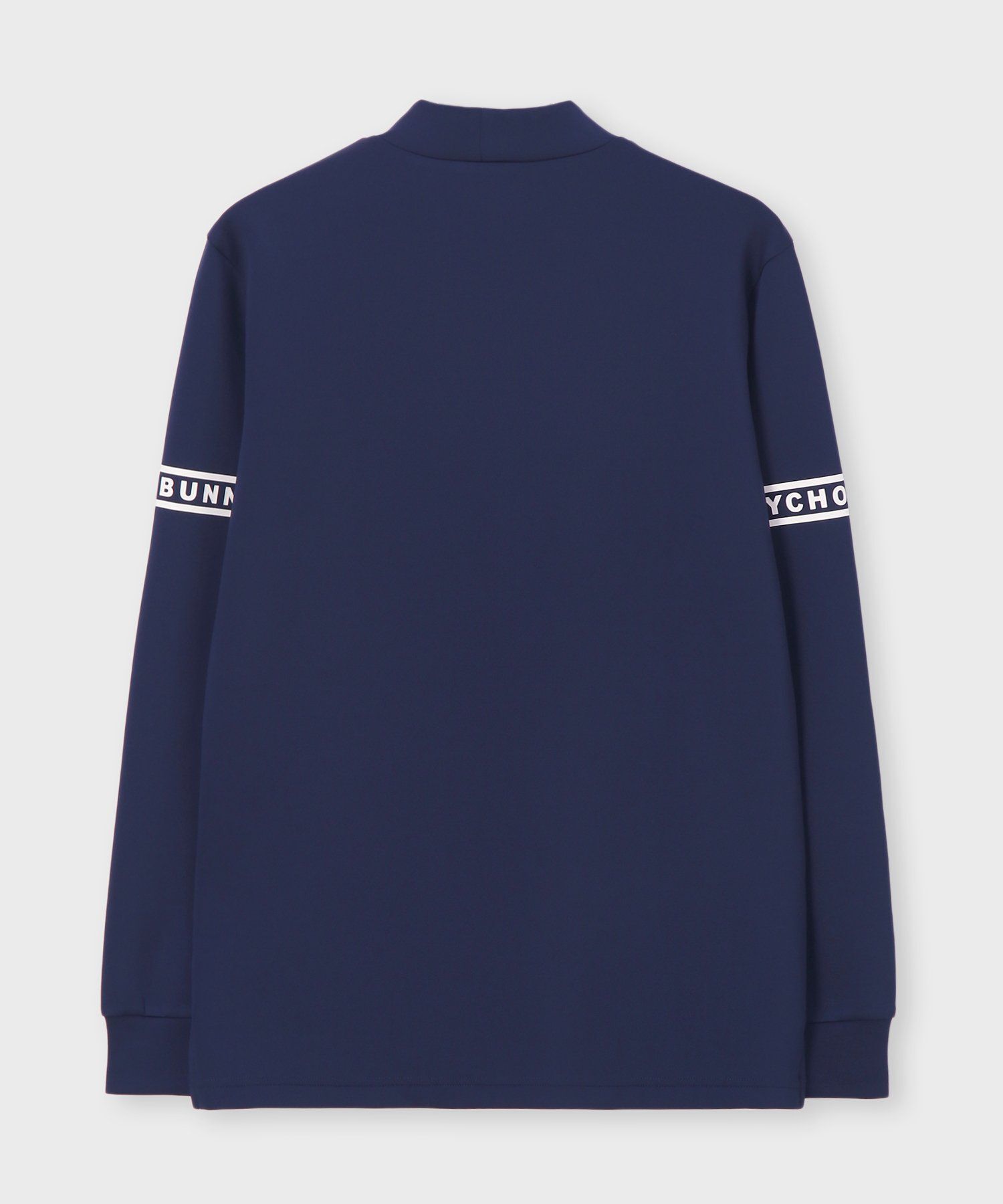 GOLF]ラインスリーブロゴ モックネックTシャツ｜Psycho Bunny｜サイコ