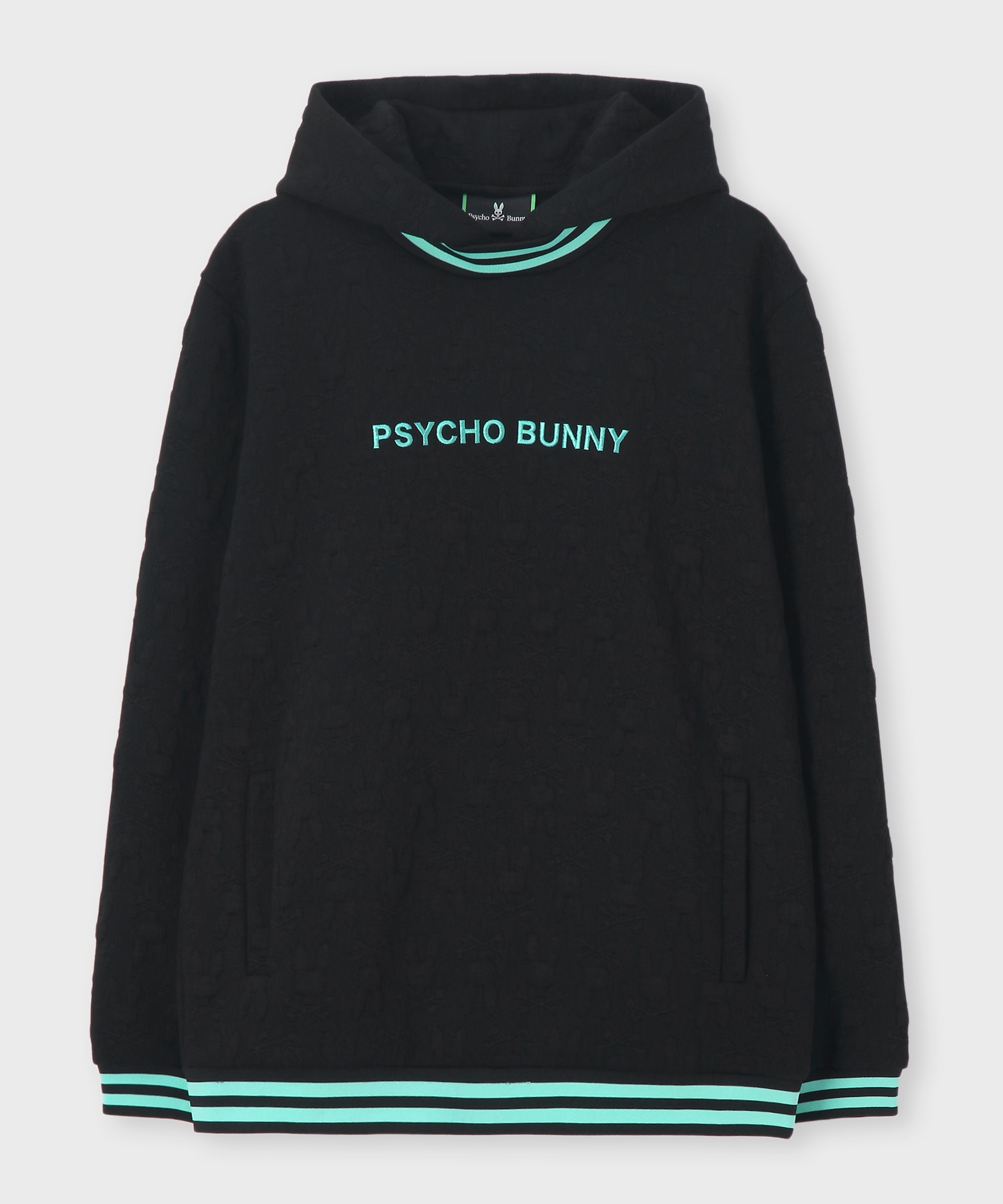 サイコバニー スエットパーカー GOLF]膨れジャガードバニーロゴスウェットパーカ｜Psycho Bunny
