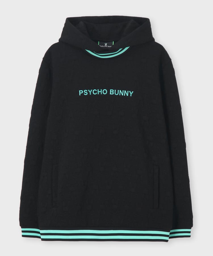 GOLF]膨れジャガードバニーロゴスウェットパーカ｜Psycho Bunny