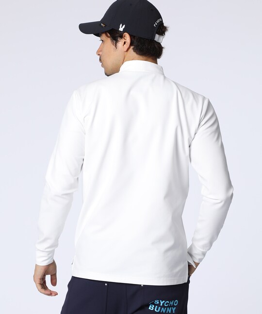 [GOLF]ゴルフモチーフロゴモックネックＴシャツ