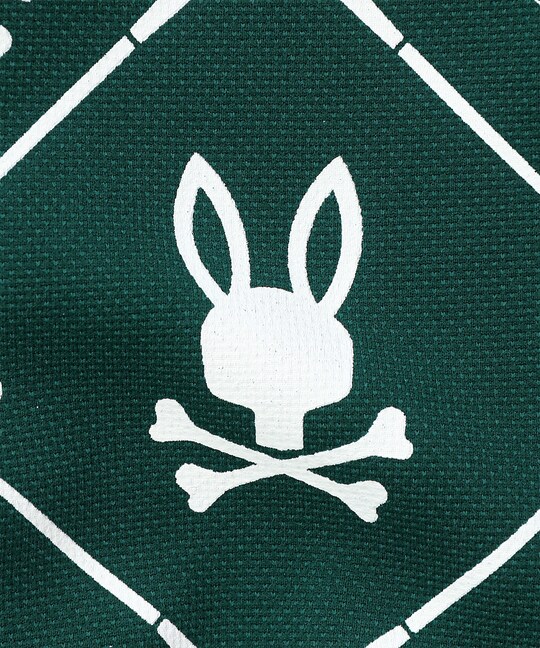 [GOLF]ゴルフモチーフロゴモックネックＴシャツ