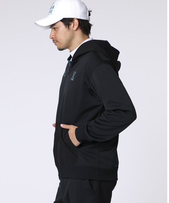[GOLF]モダングラフィック 3レイヤースムースジップパーカ