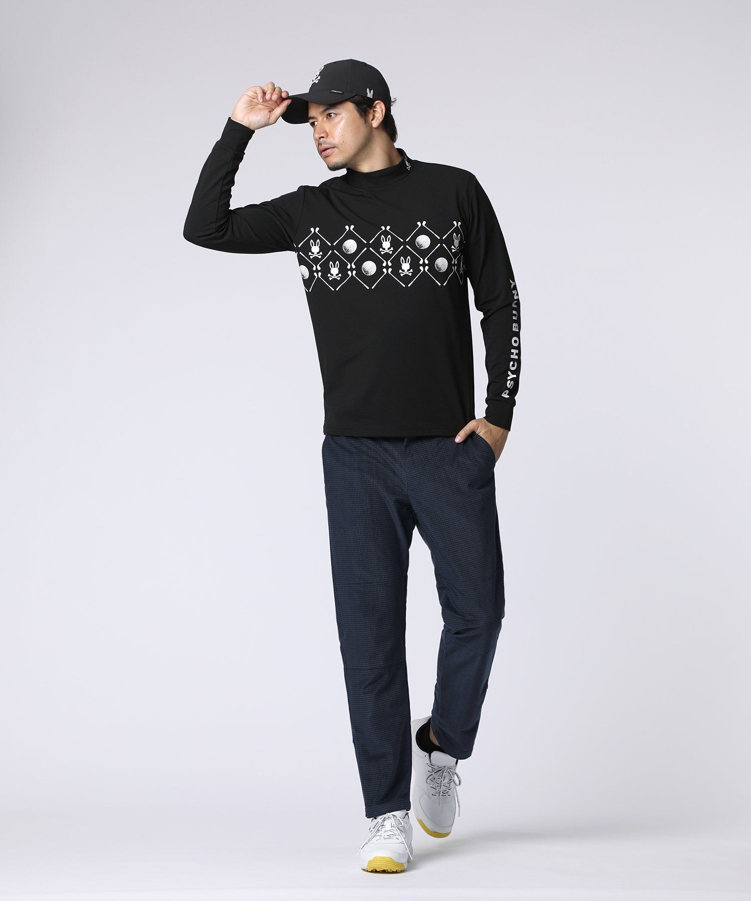 GOLF]2WAY チェックコーデュロイ調パンツ｜Psycho Bunny｜サイコバニー