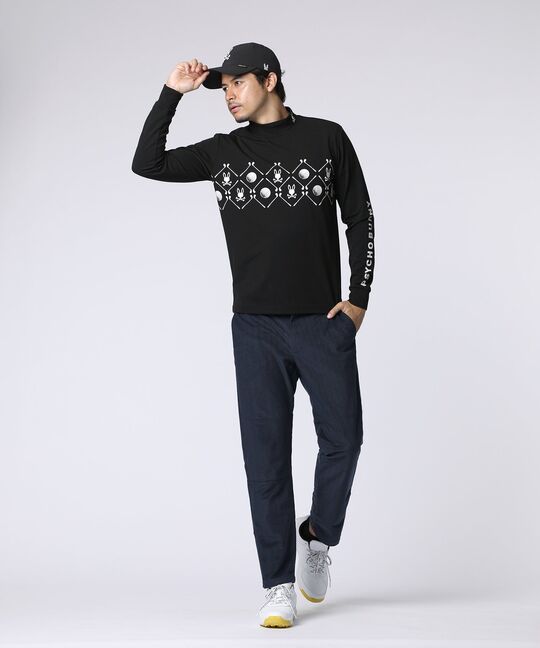 [GOLF]2WAY チェックコーデュロイ調パンツ