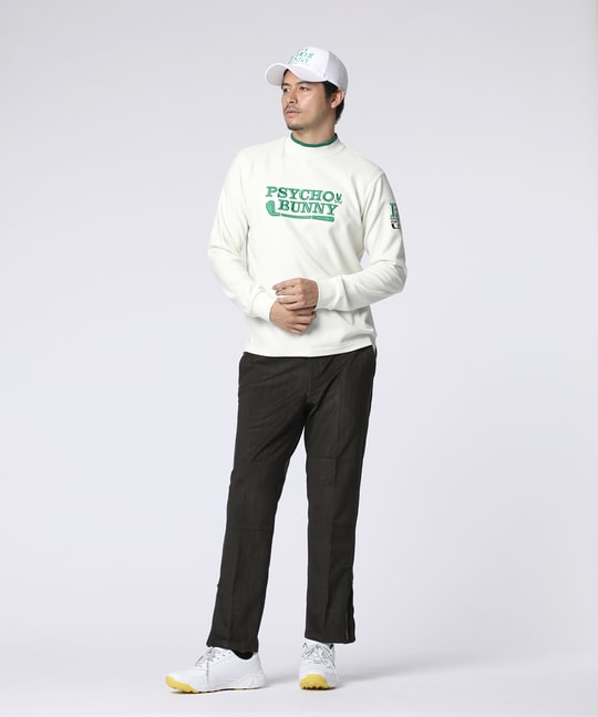 [GOLF]ゴルフクラブモックネックTシャツ