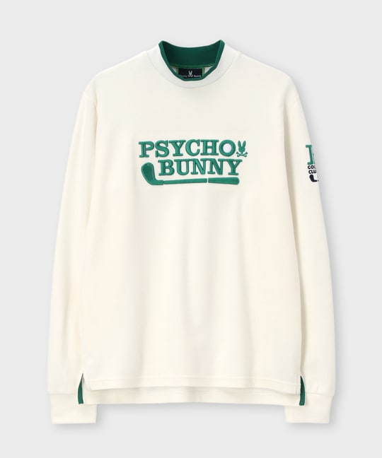 [GOLF]ゴルフクラブモックネックTシャツ