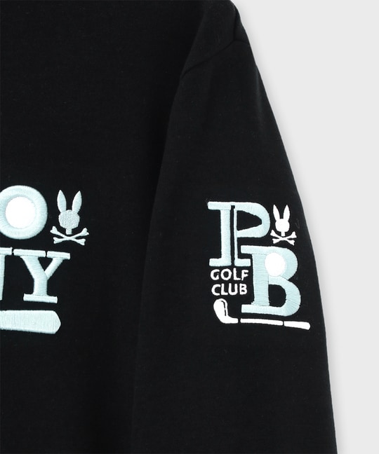 [GOLF]ゴルフクラブモックネックTシャツ
