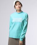 [GOLF][WOMEN]ゴルフクラブモックネックTシャツ