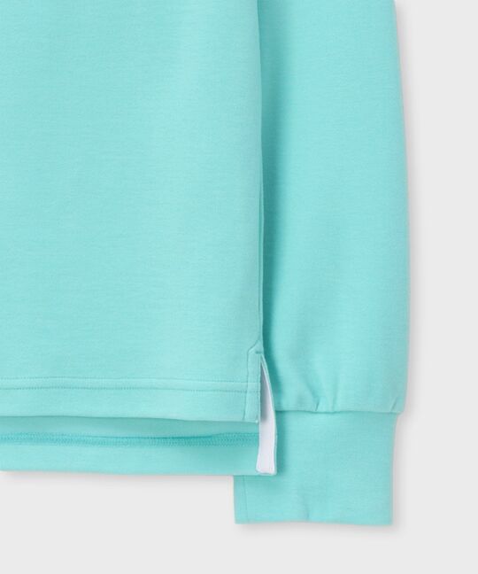 [GOLF][WOMEN]ゴルフクラブモックネックTシャツ