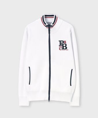 [GOLF][WOMEN]ゴルフクラブ　 フルジップニットカーディガン