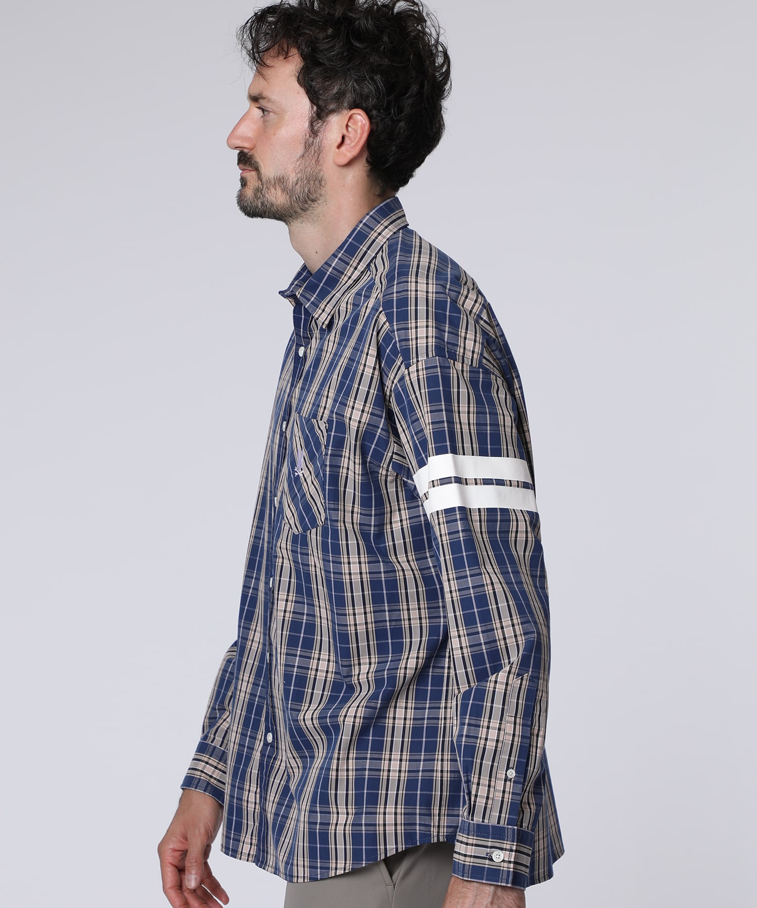 WEB限定]ピーチ起毛チェックシャツ｜Psycho Bunny｜サイコバニー 公式