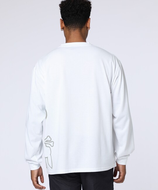 [WEB限定]グラデーションサイドロゴ ロングスリーブTシャツ