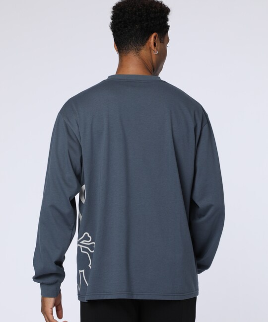 [WEB限定]グラデーションサイドロゴ ロングスリーブTシャツ