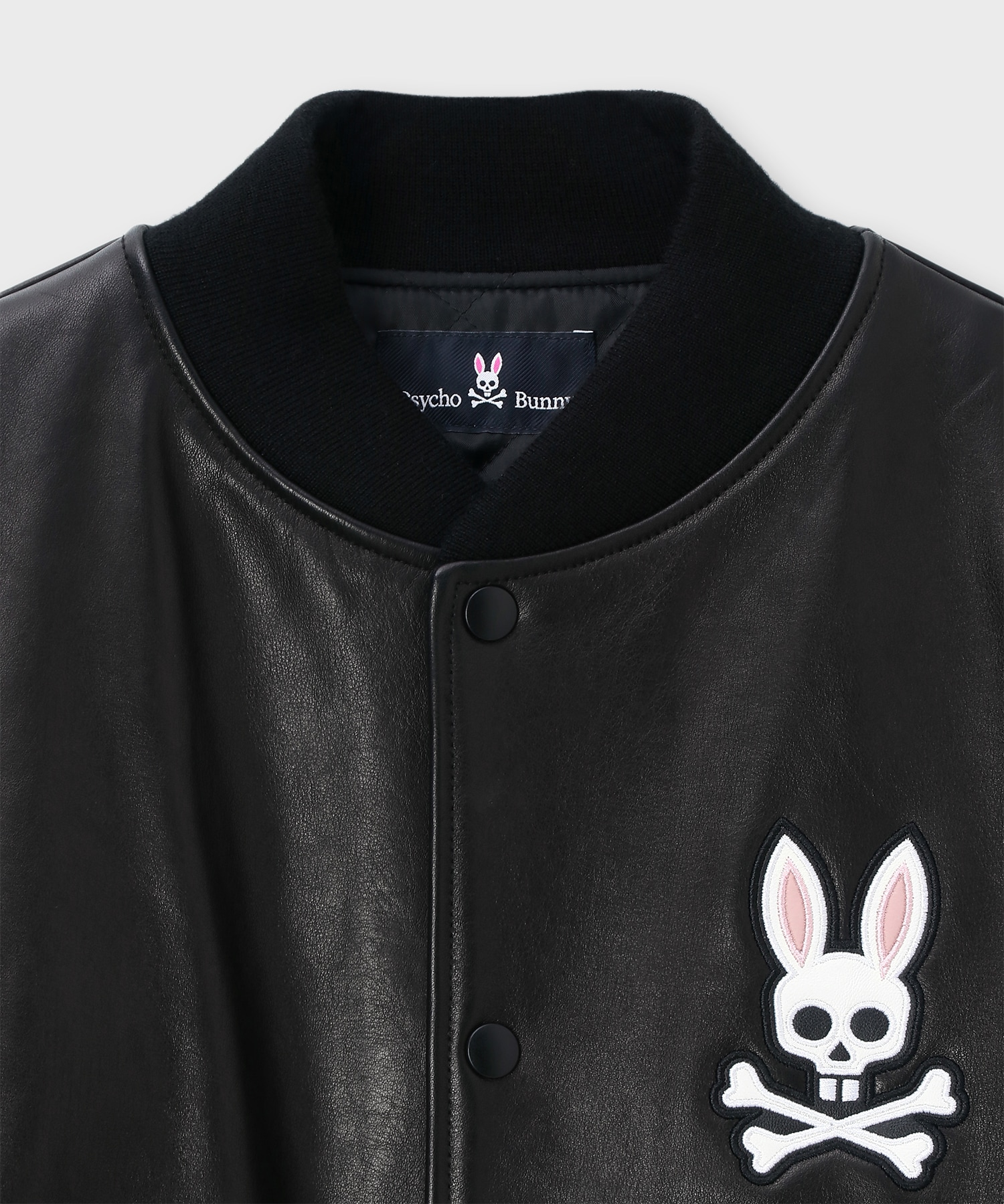 【美品】サイコバニー 羊革 シングルライダースレザージャケット アイボリー L 2025年最新】Psycho Bunny レザージャケット・ライダースの人気