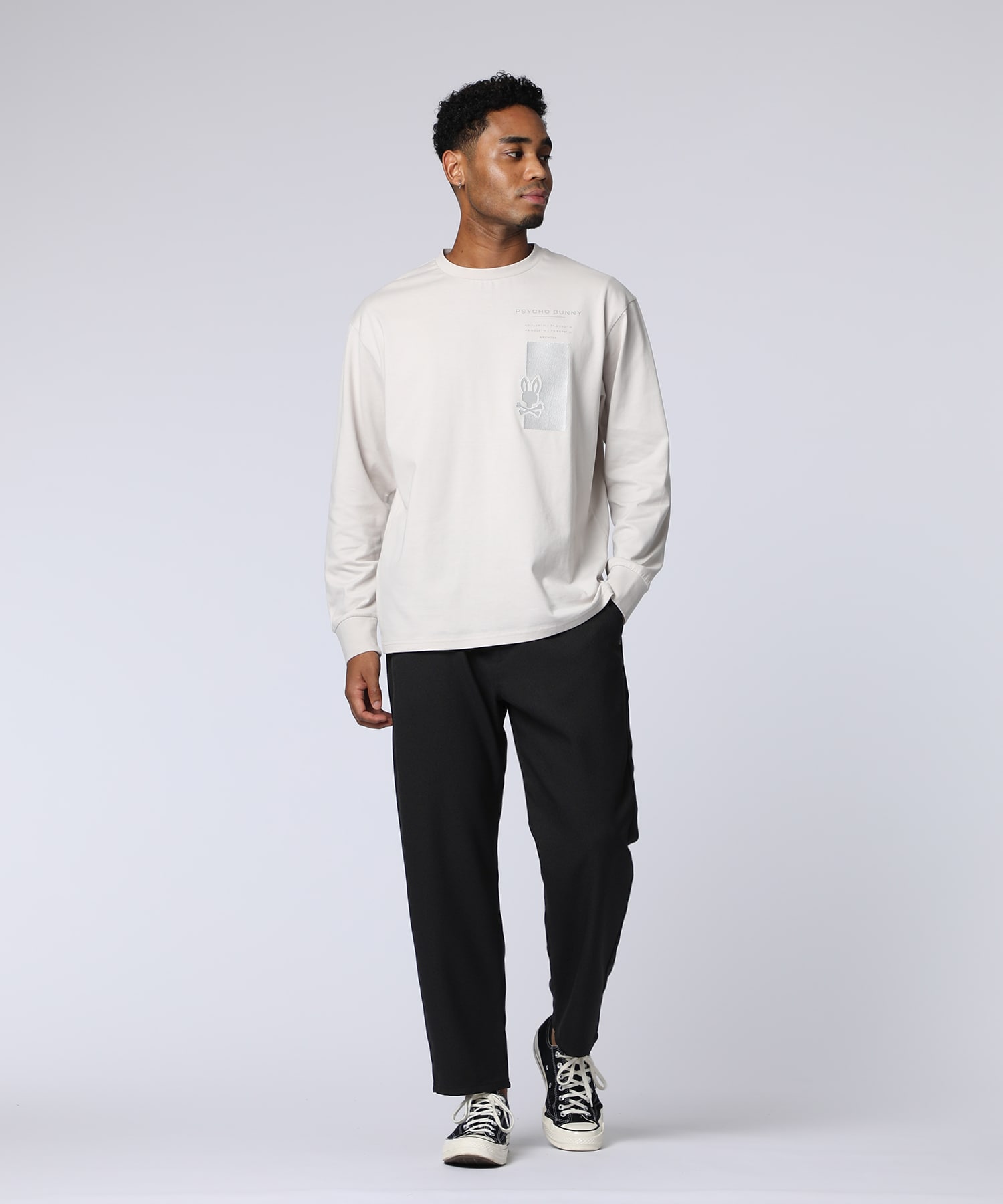 Lee×Psycho Bunny FLeeasy Narrow カルゼイージーパンツ｜Psycho Bunny