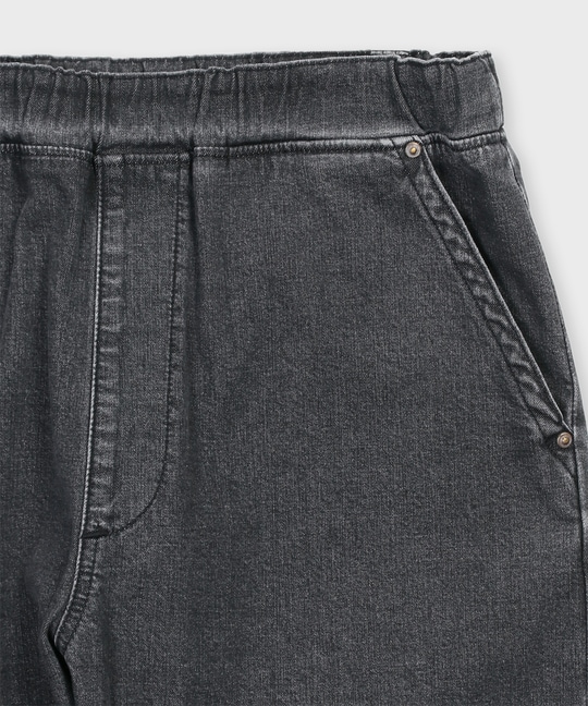 Lee × Psycho Bunny FLeeasy Narrow ブラックデニム