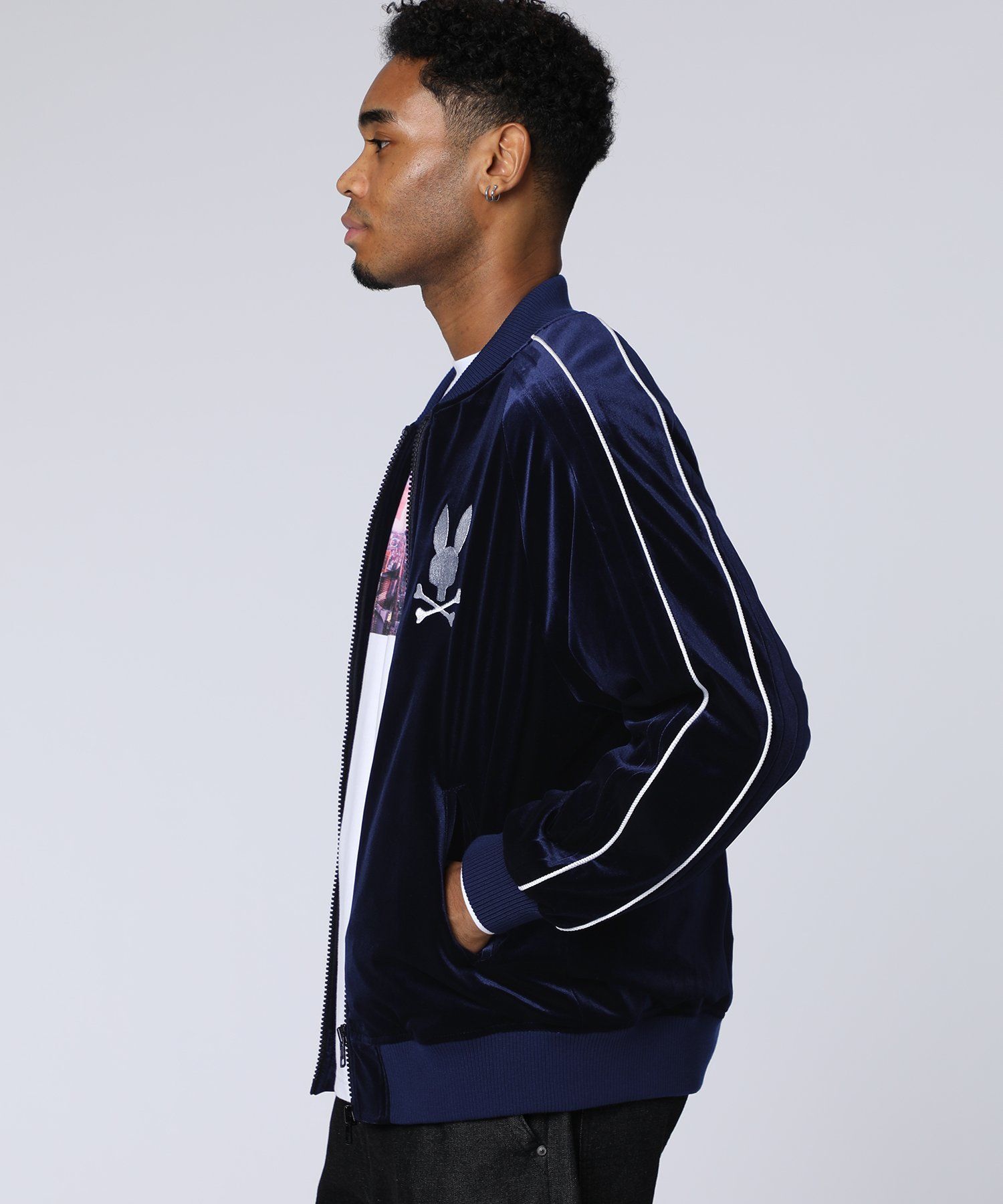 SKOOKUM ベロアスカジャン｜Psycho Bunny｜サイコバニー 公式