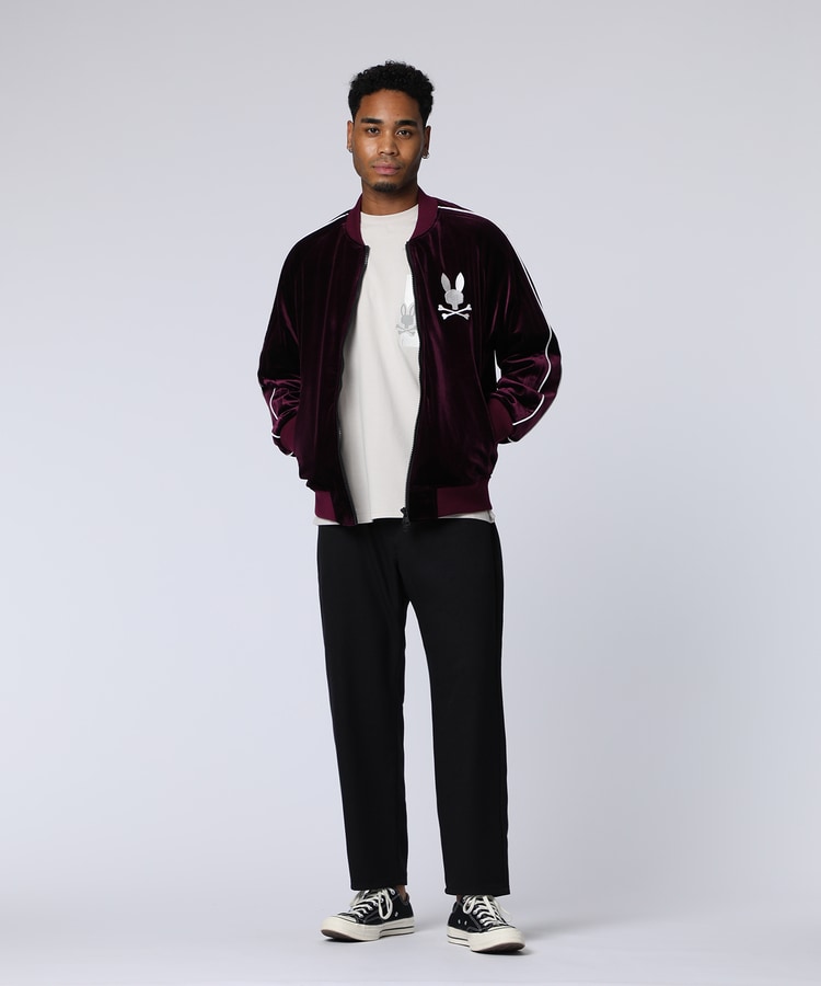 SKOOKUM® ベロアスカジャン｜Psycho Bunny｜サイコバニー 公式ブランド