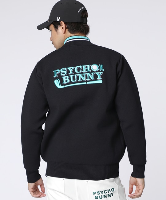 [GOLF]ゴルフクラブ フルジップニットカーディガン