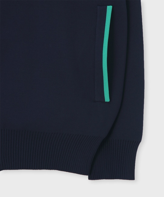 [GOLF]ゴルフクラブ フルジップニットカーディガン