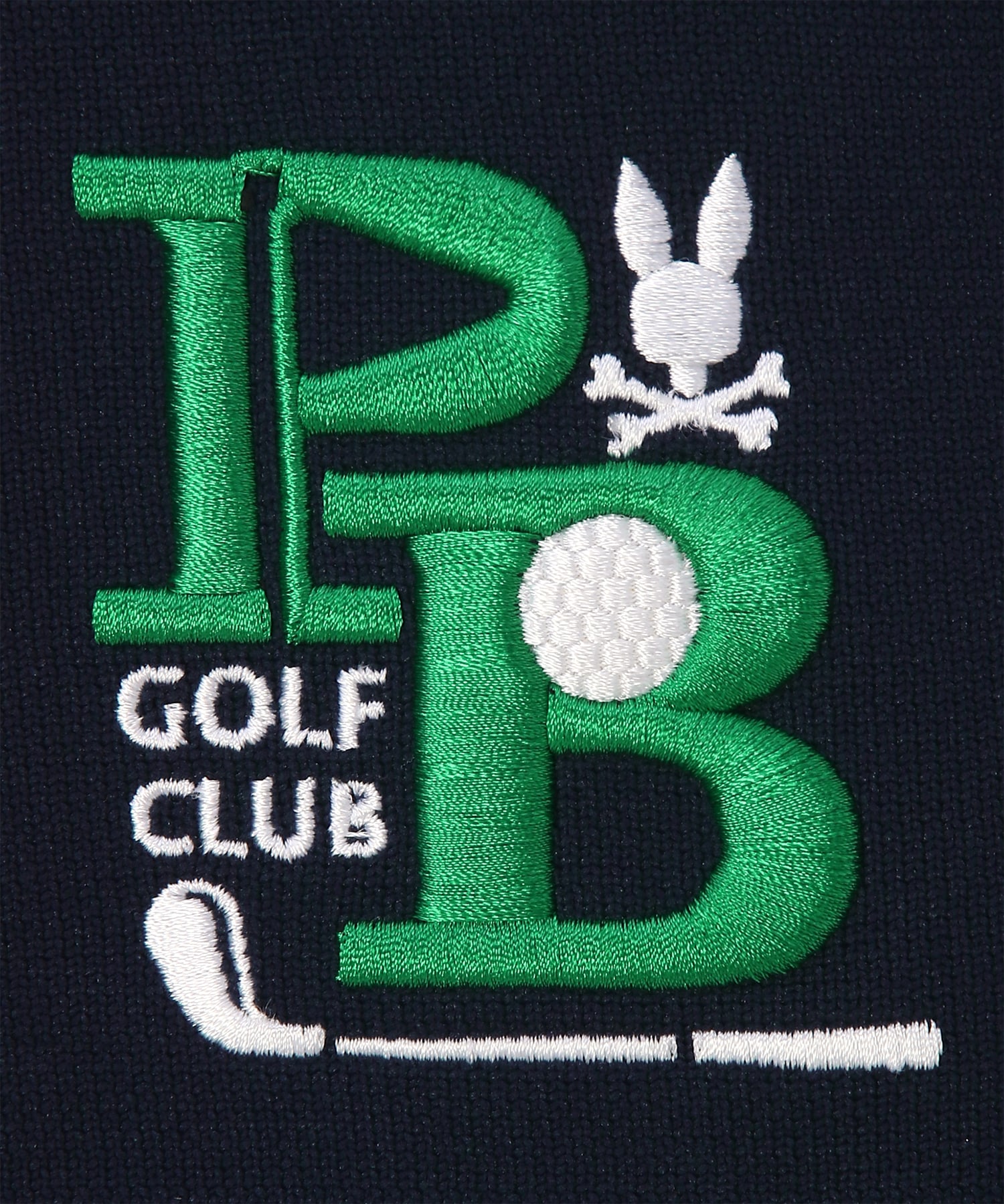 GOLF]ゴルフクラブ フルジップニットカーディガン｜Psycho Bunny