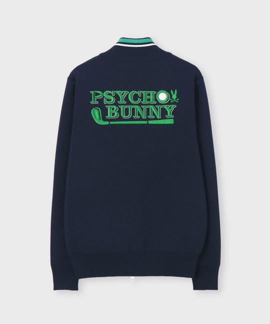 [GOLF][WOMEN]ゴルフクラブ フルジップニットカーディガン