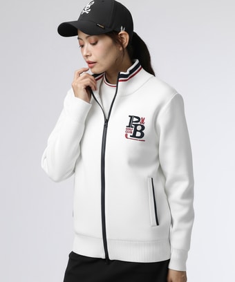 [GOLF][WOMEN]ゴルフクラブ　 フルジップニットカーディガン