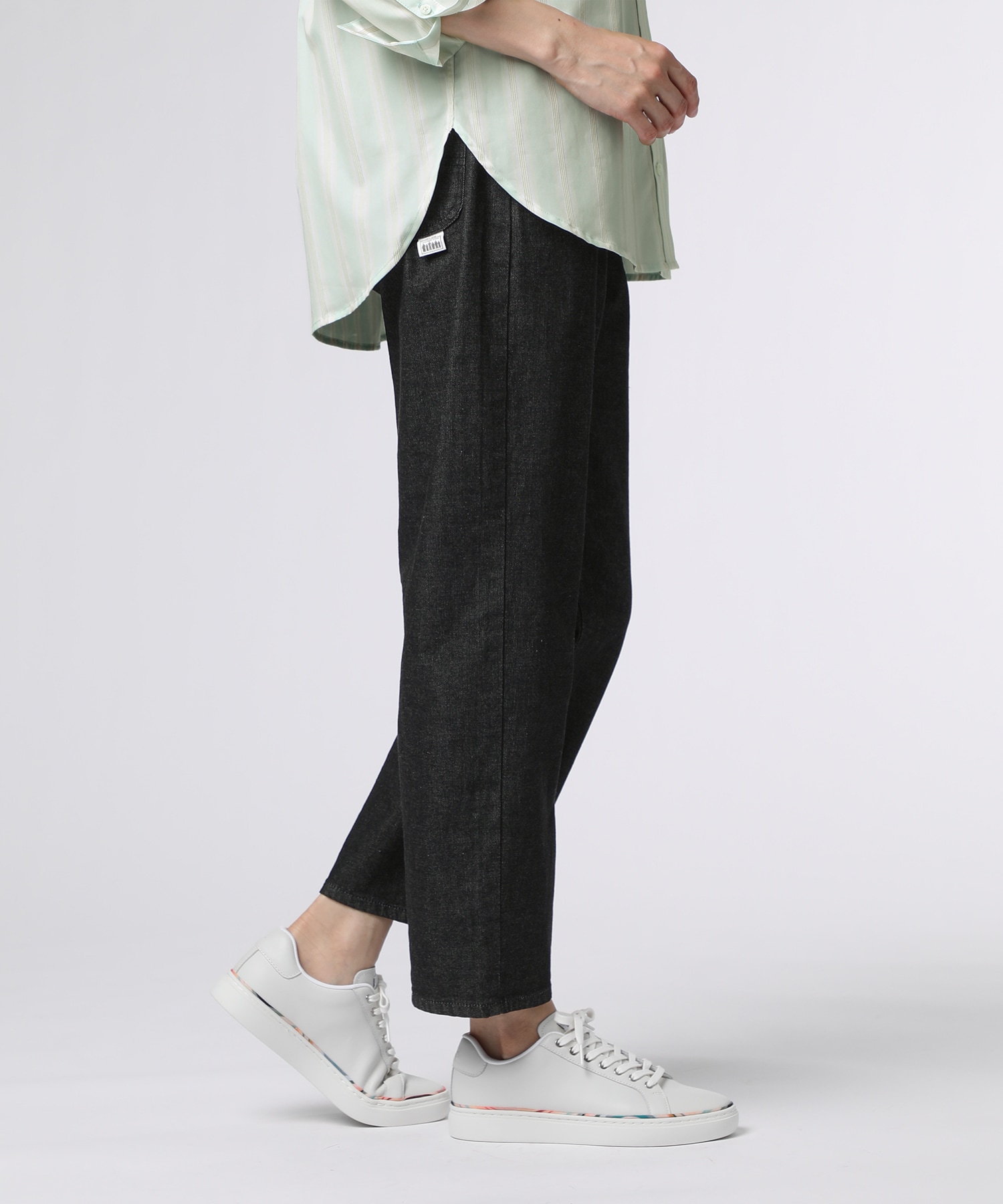 Psycho Bunny パンツ ブラック Sサイズ Psycho Bunny｜Lee × Psycho Bunny FLeeasy Narrow ブラック