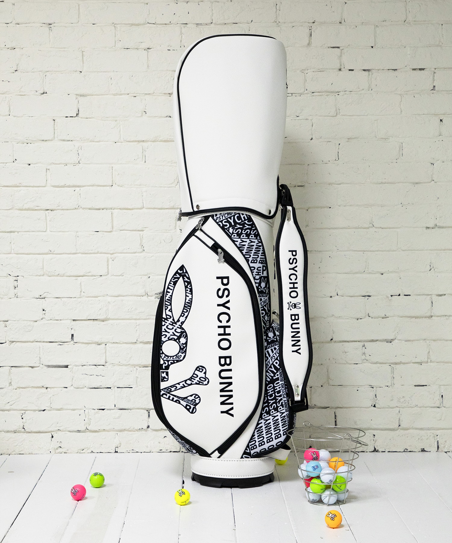 GOLF]カートキャディバッグFLAGSHIP｜Psycho Bunny｜サイコ