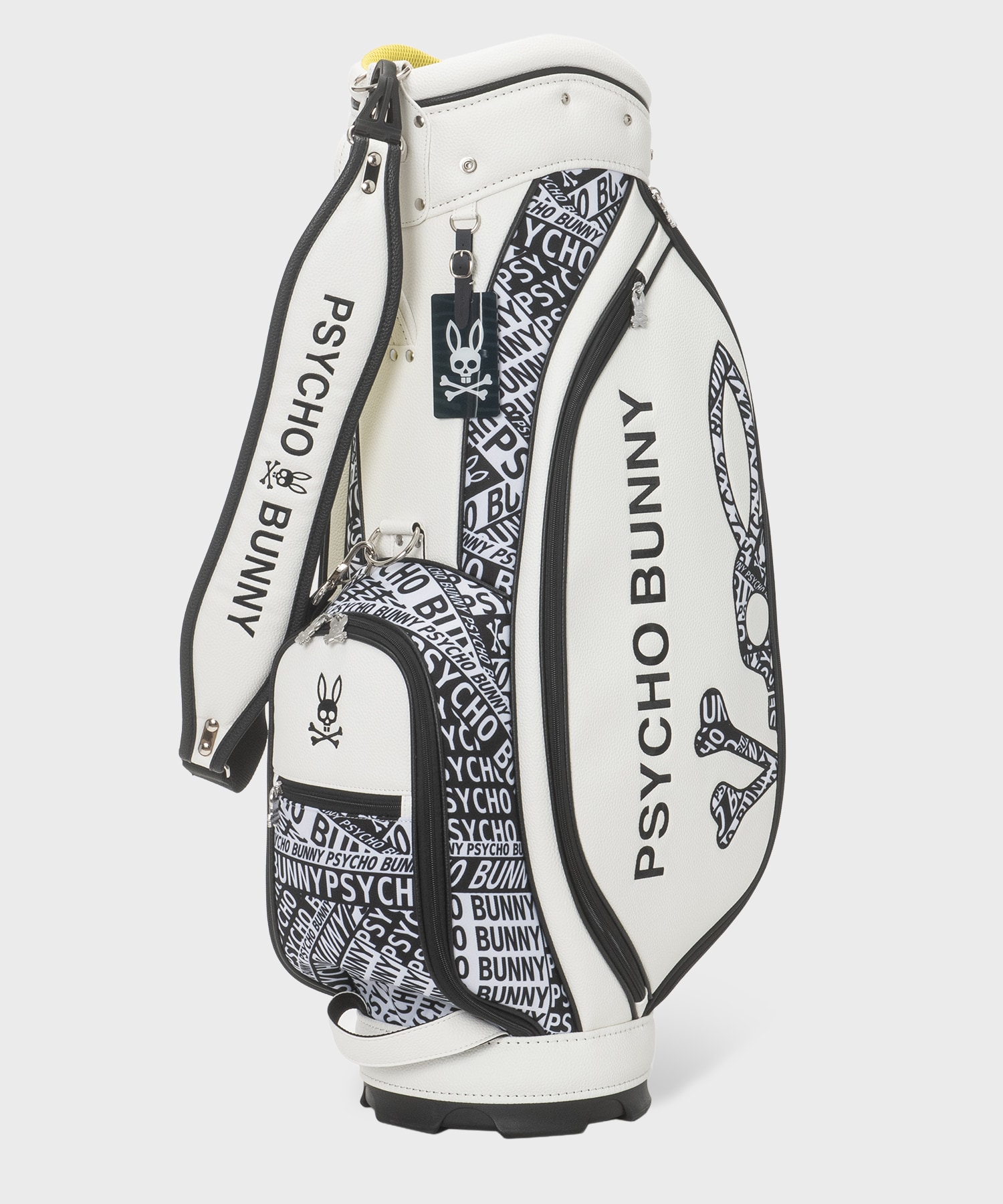 サイコバニー Psycho Bunny メンズ レディース キャディバッグ GOLF]カートキャディバッグFLAGSHIP｜Psycho Bunny｜サイコ
