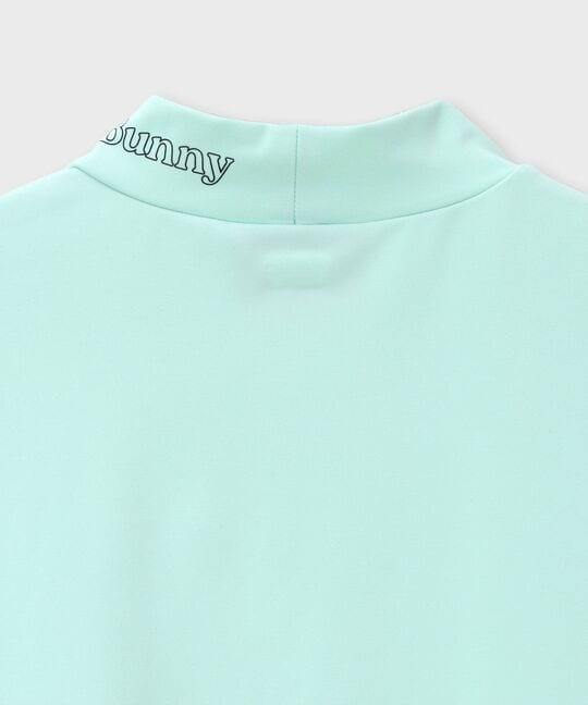 [GOLF]オリジナル総柄アートワーク モックネックＴシャツ