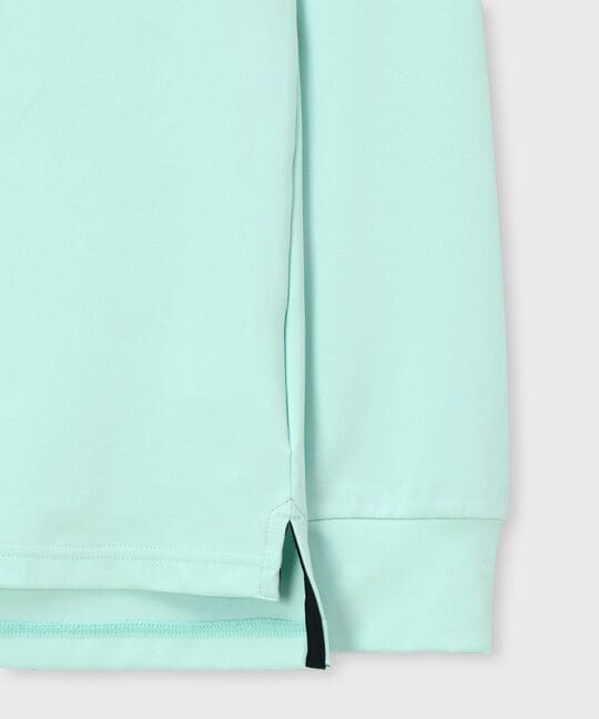 [GOLF]オリジナル総柄アートワーク モックネックＴシャツ